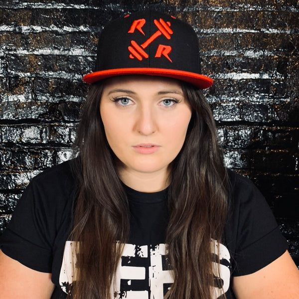 Red and Black 110 FlexFit SnapBack - Reps Over Rest