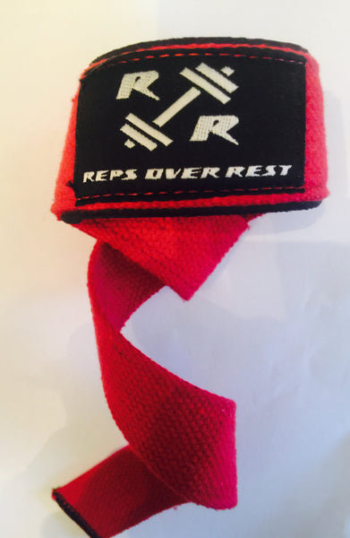 Heavy Duty Cotton Lifting Straps - Reps Over Rest